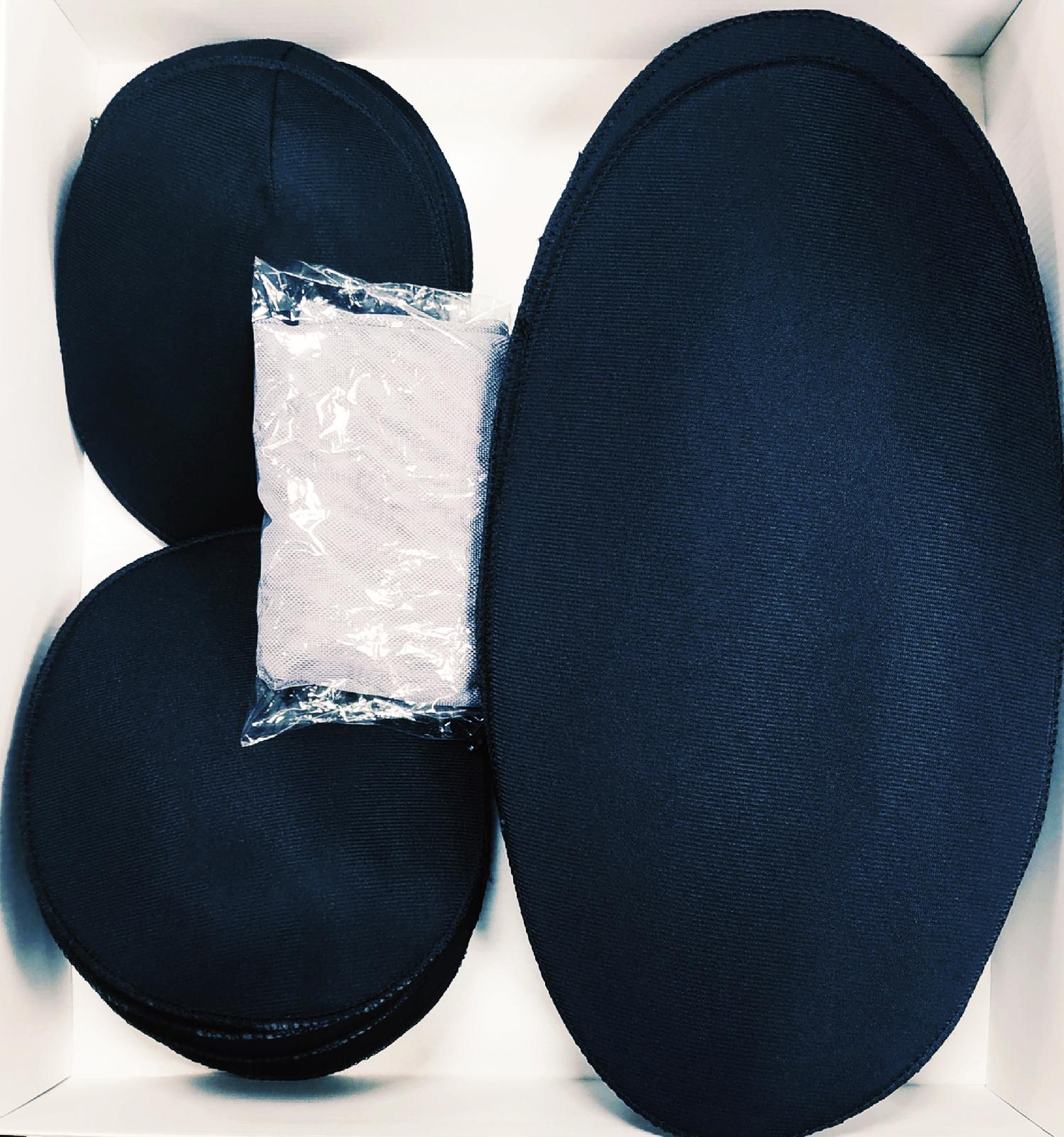 фото - Набор накладок Pro р.46-50 (цв. чёрный) для коррекции фигуры манекена