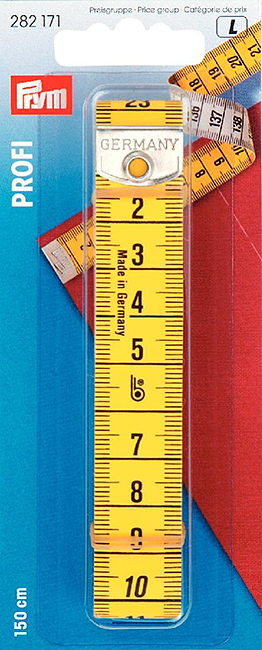 фото - 282171 Prym Измерительная лента Profi с отверстием, 1,5м, в блистере